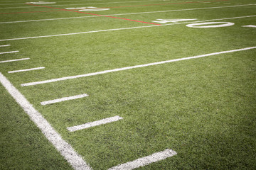 Football playing Field markings