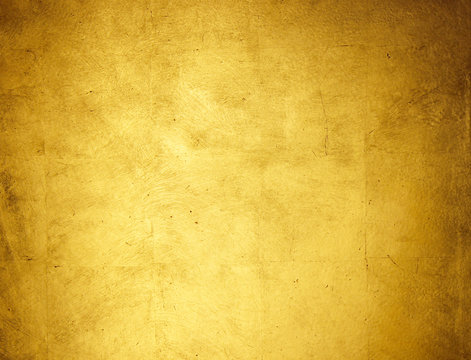 flat background, gilded gold leaf