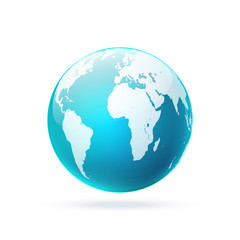 Earth globe vector