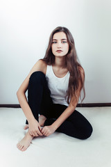 Fototapeta premium young beautiful girl