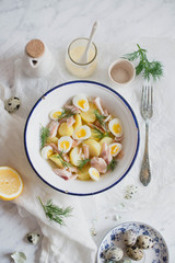 smoked trout salad