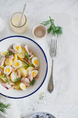 smoked trout salad