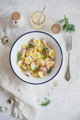 smoked trout salad