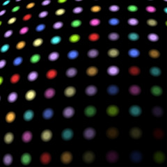 Naklejka premium Disco lights background