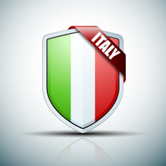 Italy  shield sign