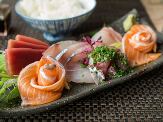 Japanese sashimi