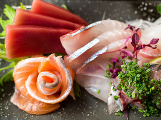 Japanese sashimi