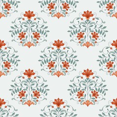 Seamless oriental pattern.