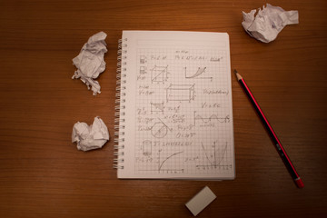 Crumpled mathematics © radebg