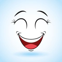 emoticon face design 