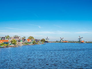 Naklejka premium City scene of Zaan Schans