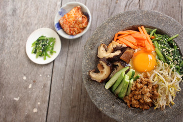 Bibimbap korean food