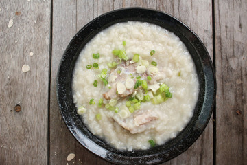 Korean rice porridge