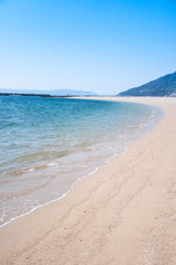 Beautiful beach landscape