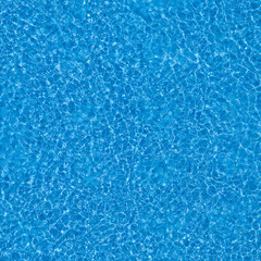 Swimming pool blue water background