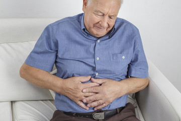 Man with Stomach Ache