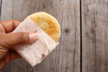 Hotteok pancake korean dessert