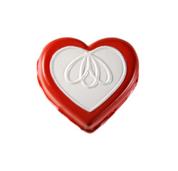 Children's cake, toy plastic, isolated on white