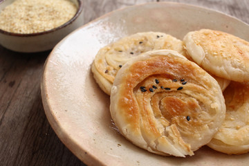 Hotteok pancake korean dessert