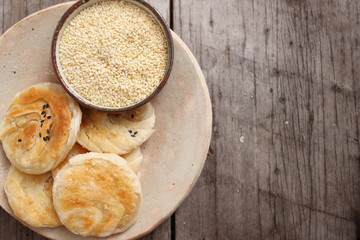 Hotteok pancake korean dessert