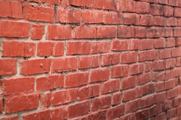 Obraz premium red brick wall