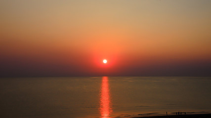 Sunrise - Adriatic sea - Riccione