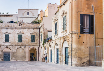 Fototapeta na wymiar baroque palaces of Lecce