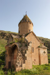 Fototapeta na wymiar Ruined ancient Surb Karapet church