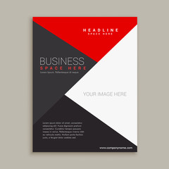 modern minimal brochure design template