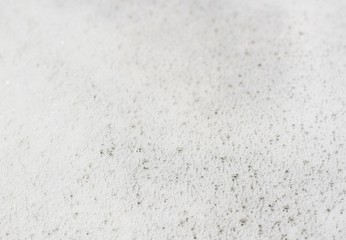 white foam with some bubbles