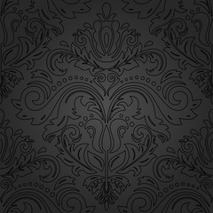 Oriental classic ornament. Seamless abstract pattern. Fine orient background