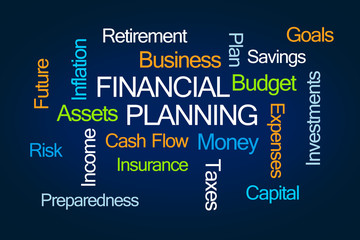 Financial Planning Word Cloud