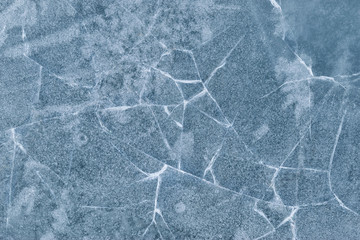 Fototapeta premium Texture of ice of Sea of Japan.