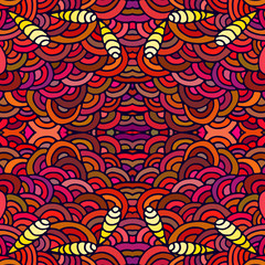 Seamless floral abstract background