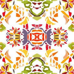 Summer seamless abstract colorful pattern