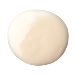 mayonnaise, cream isolated on white