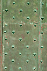 Ancient Metal Door with Studs