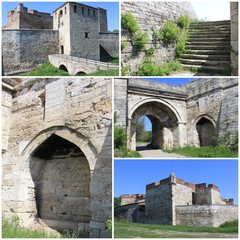 Obraz premium Baba Vida Fortress Collage