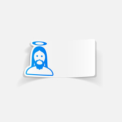 realistic design element: jesus