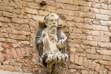 Statue in Venedig, Italien