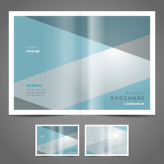 brochure design template vector abstract