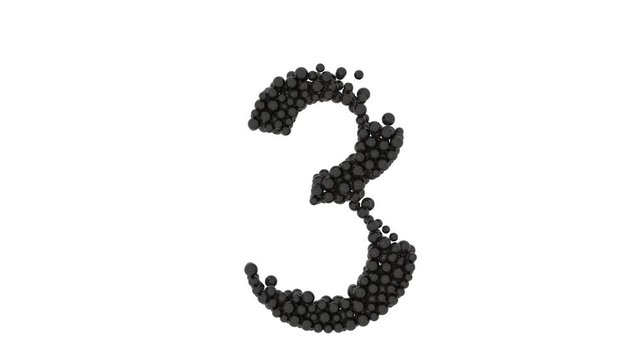 Dynamic magnetic spheres as number 3