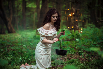 Mysterious Forest Nymph