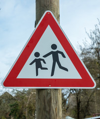 Achtung Kinder Schild