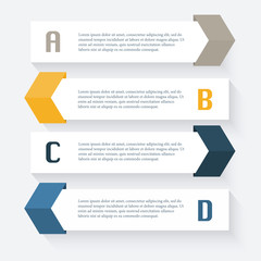 Vector colorful info graphics for your business presentations.