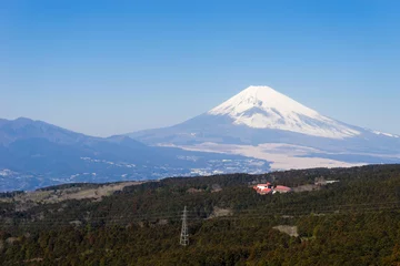 Foto op Canvas Mount Fuji which I saw from Yamanaka Castle Park © T-Kai