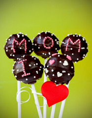 Cake pops on Mother's Day