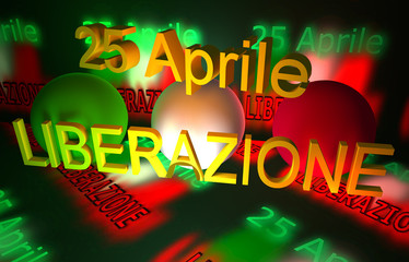 25 Aprile anniversario liberazione, Italia