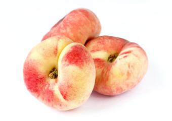 Fig peach isolated