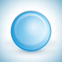 Blue sphere for your design